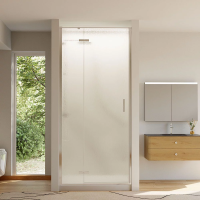 Душевая дверь распашная VN73R/L-100-06-C4 1000x1950 Цвет профиля Хром Стекло Дождь Veconi