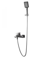 Смеситель для ванны с душем WONZON & WOGHAND EDGE, Темный графит (WW-88639003A-BGM)