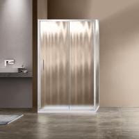 Душевой уголок, прямоугольный VSR-1G1013CH 1300х1000х1900 профиль хром стекло шиншилла VINCEA