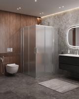 Душевой уголок, прямоугольный MOLVENO-AH-22-120/110-P-Cr 1200x1100x1950 Cezares