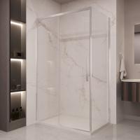 Душевой уголок прямоугольный VSR-1ST8012CL 1200х800 профиль хром стекло прозрачное VINCEA