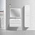 База под раковину Mia Slim  VMC-2MC900S1GW 901х394х500 цвет G.White Vincea